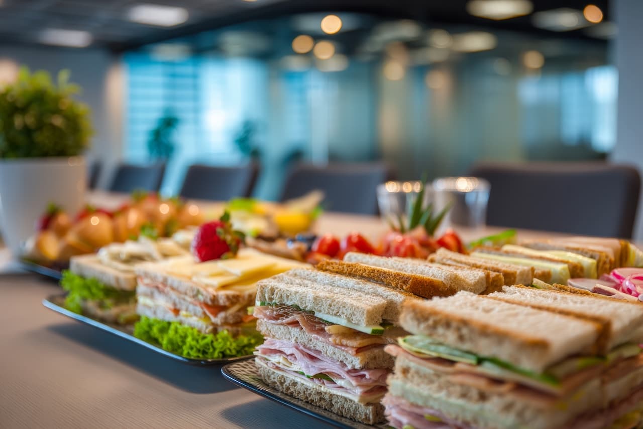Gourmet corporate sandwich spread