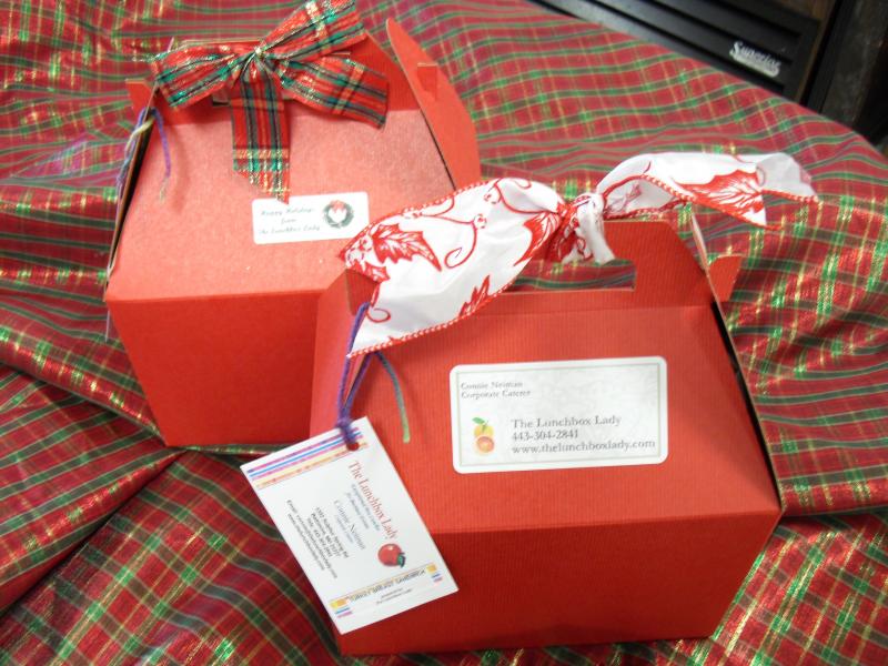 Christmas Box Lunches